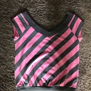 Charlotte Russe double V shirt